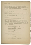 Moe Howard's Script for The Three Stooges 1936 Film ''Half Shot Shooters''